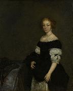 Portrait of Aletta Pancras (1649-1707). Gerard Ter Borch